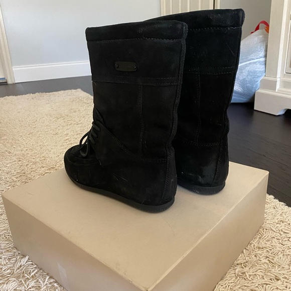 Burberry Edendale Mid Weather Boot - Picture 4 of 6